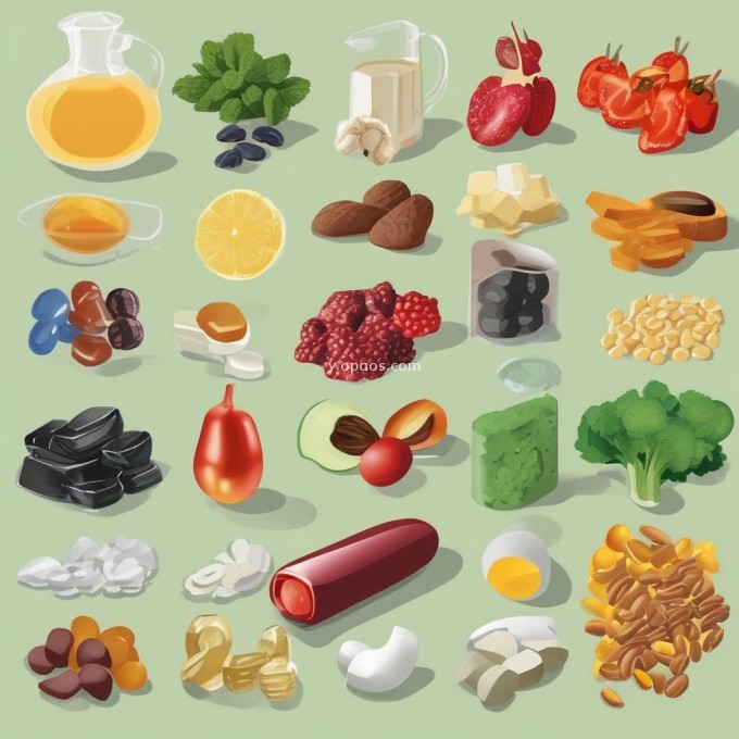 哪些食物中含有较多量的维生素E蛋白质以及铁元素等营养物质有助于补充身体所需要的养分并具有类似效果的人工合成药物或者天然补品？
